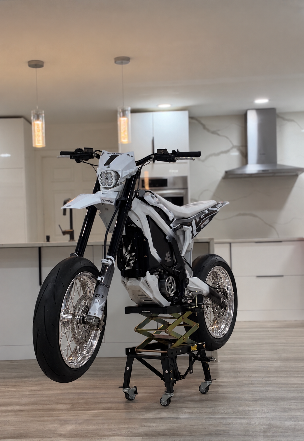 Chrome Ultra bee Supermoto Wheelset
