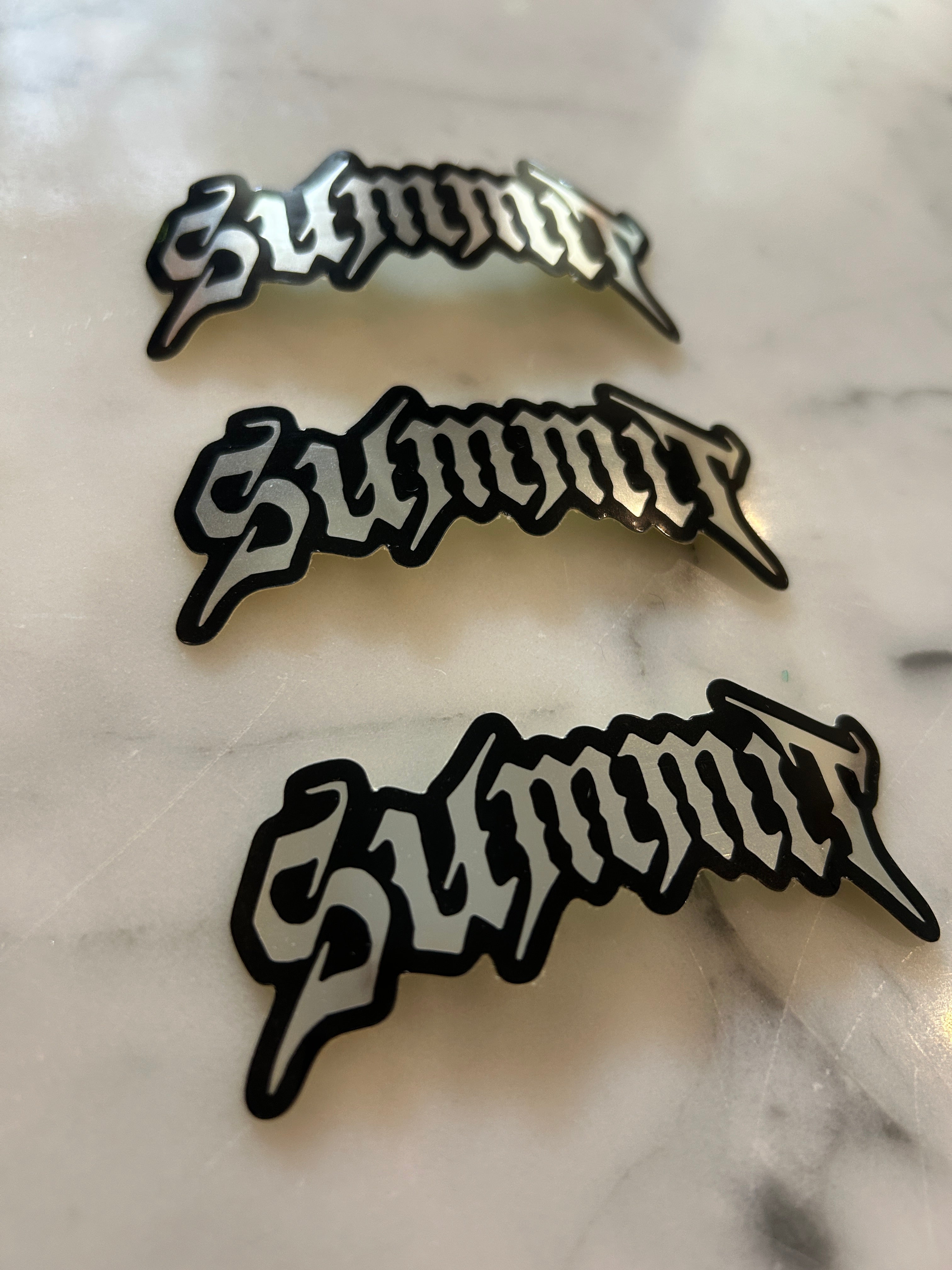 Summit stickers