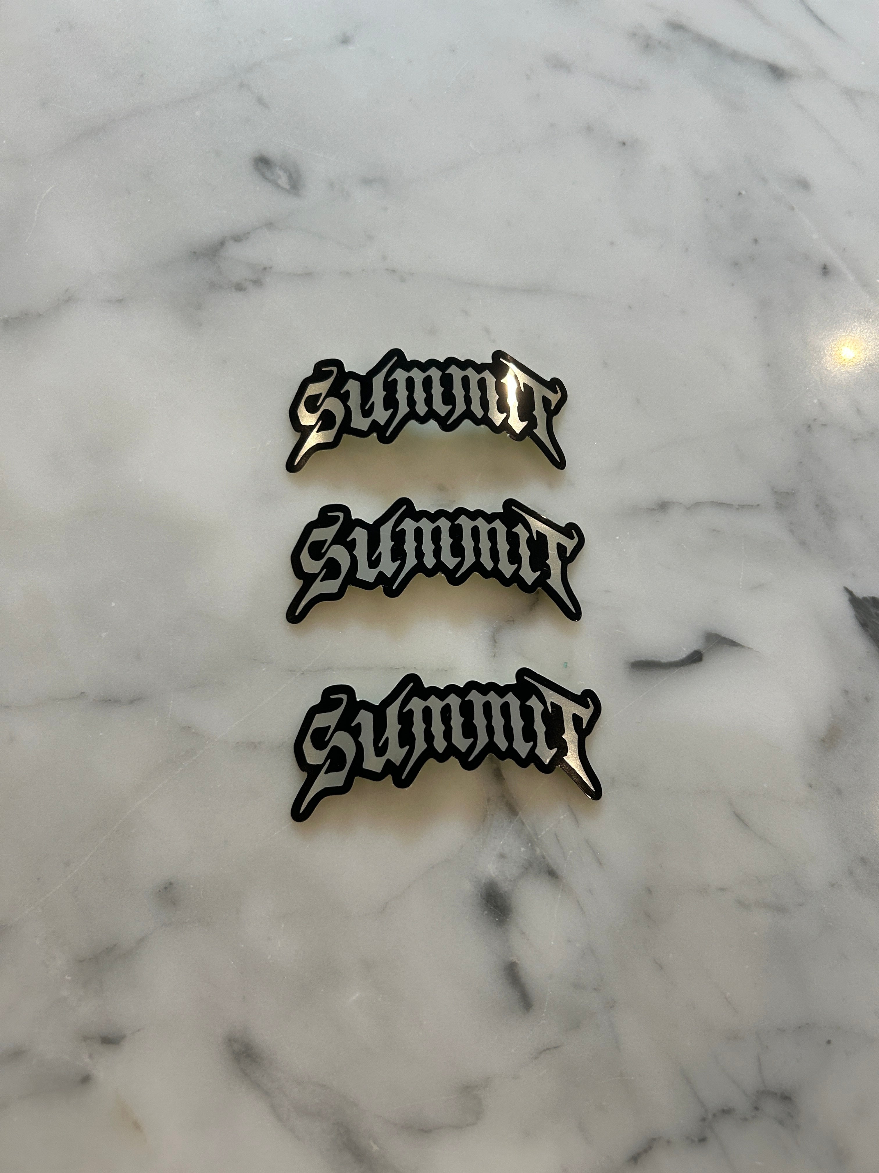 Summit stickers