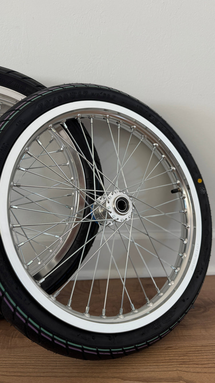 17" CST Chrome LBX/ERide Supermoto Kit (3 week preorder)