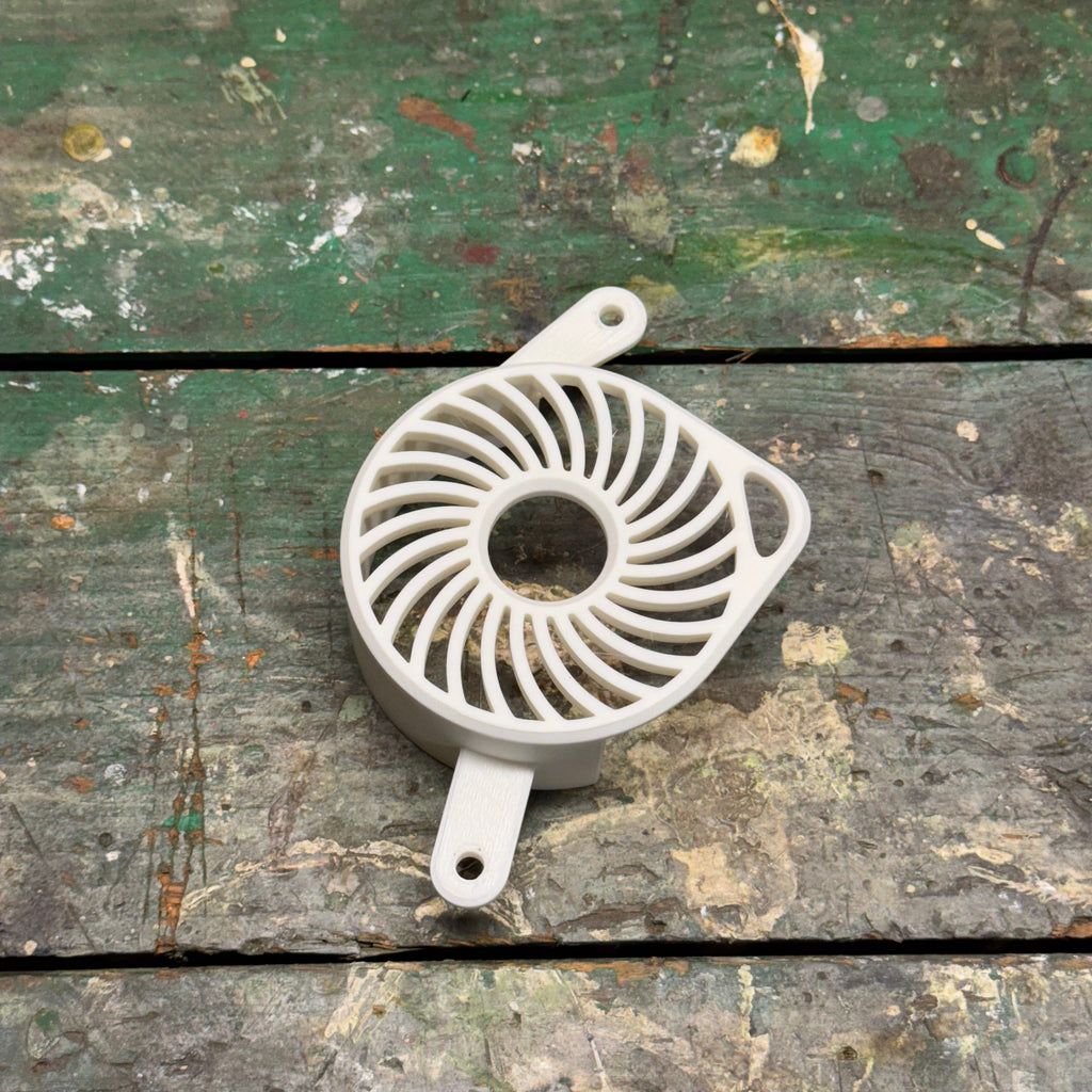WHITE EDITION Plastic Motor Cover