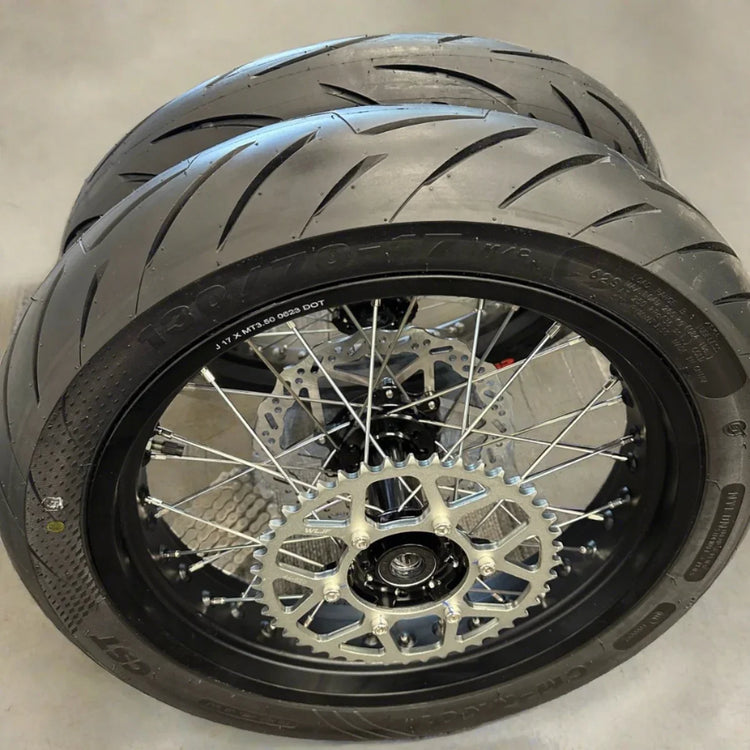 Ultra Bee Supermoto Wheel Set